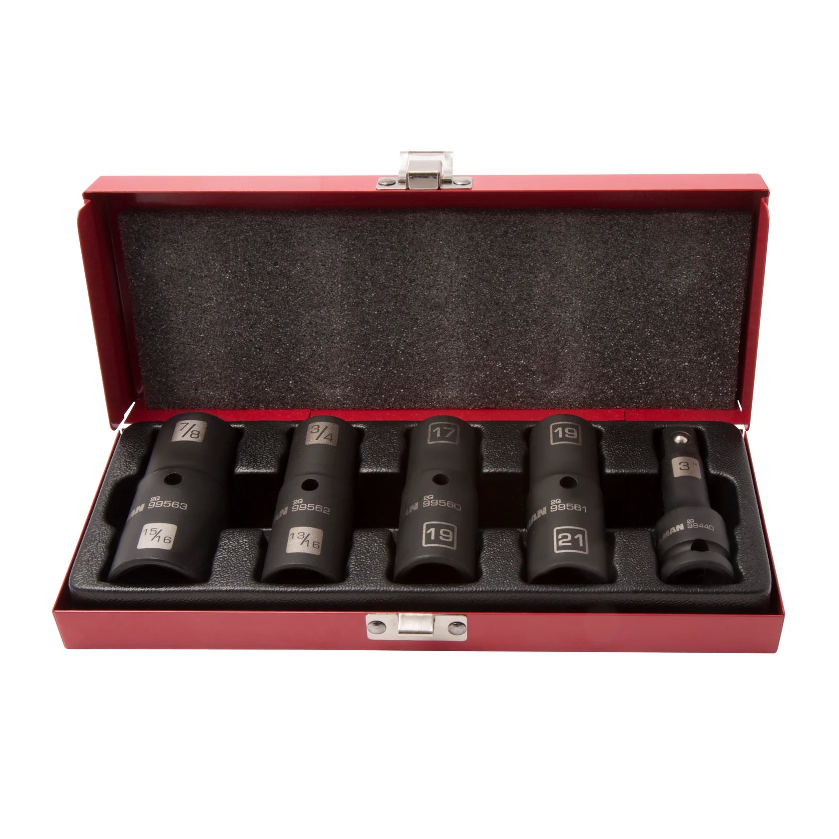 1/2" Drive 5-Piece Flip Socket Set