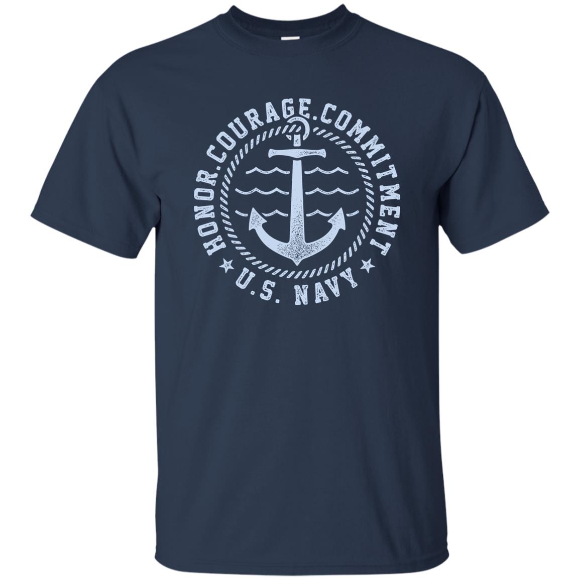 Honor Courage Commitment US Navy T-Shirt – PrintMeLLC
