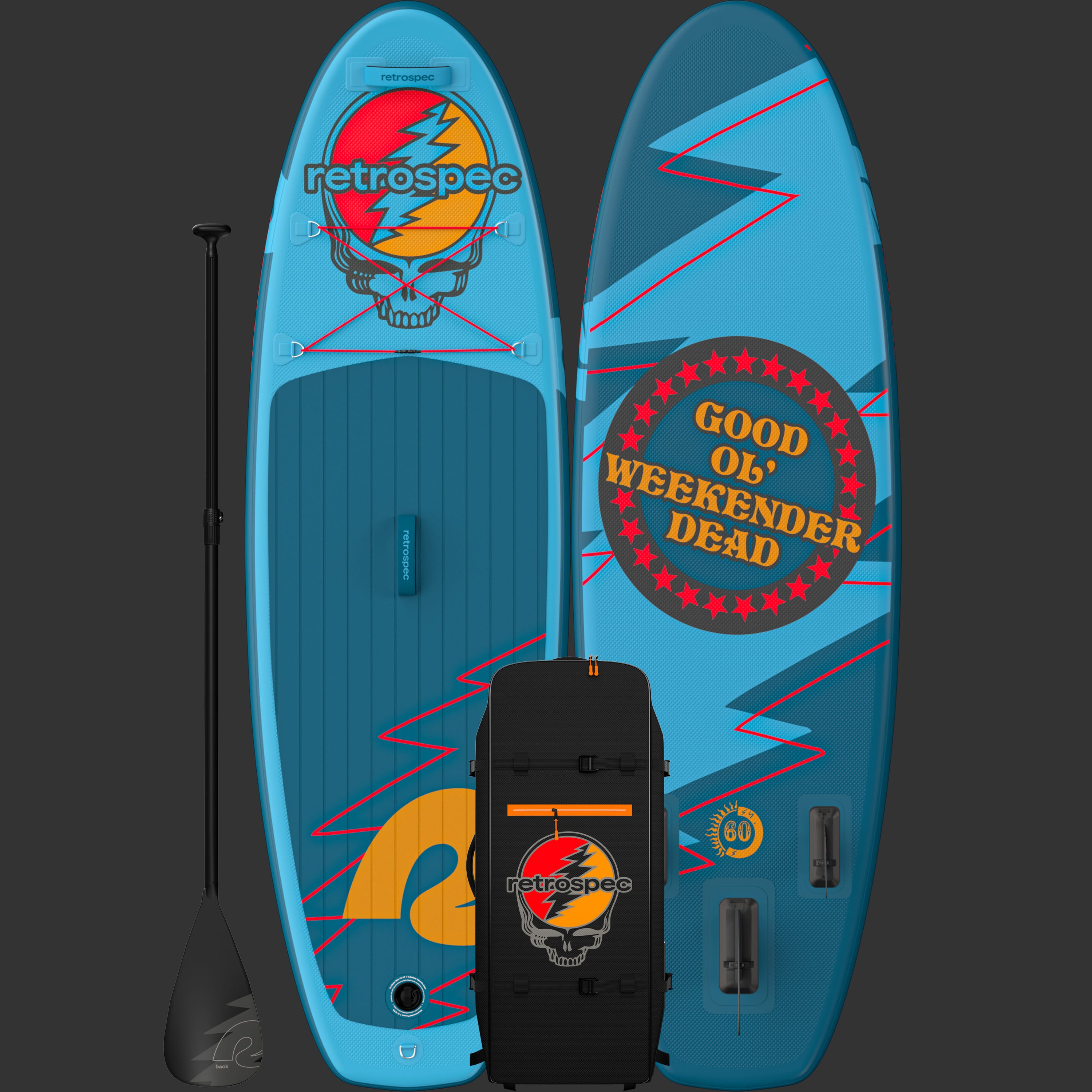 Grateful Dead Weekender Nano Kids’ Inflatable Stand Up Paddle Board 8’