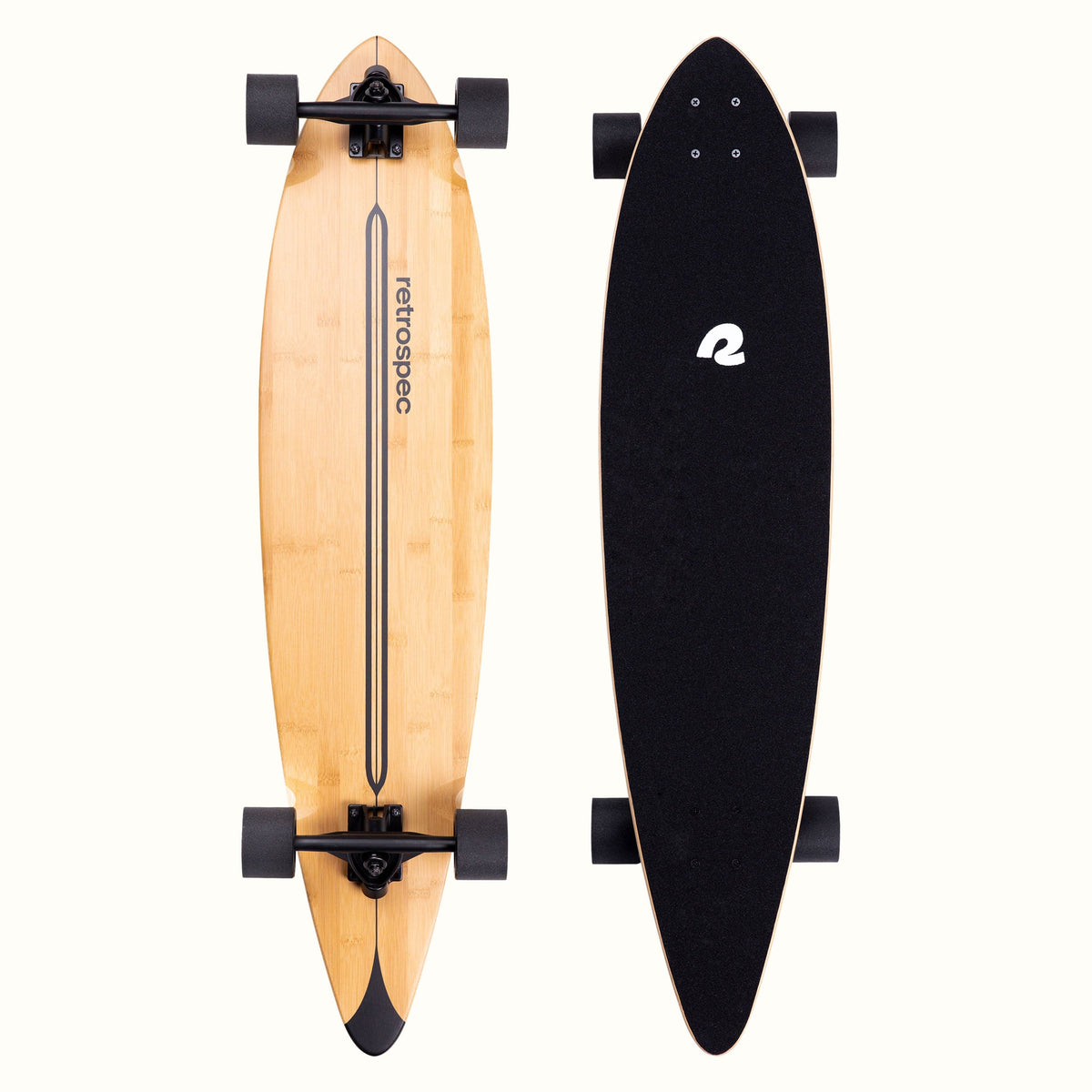 retrospec zed pintail longboard