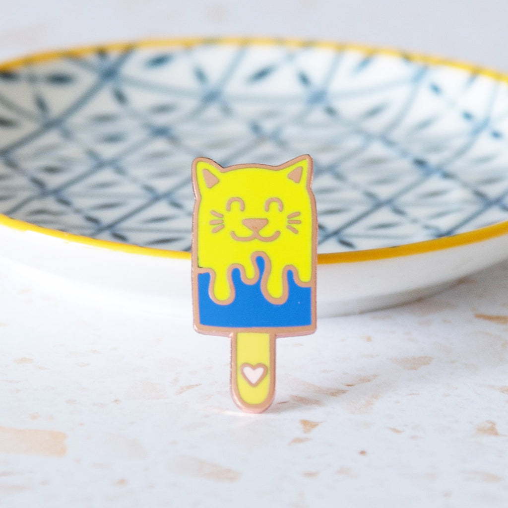 Pierogi Cat Hard Enamel Pin Cute Pierogi Pin Kawaii Enamel Pin