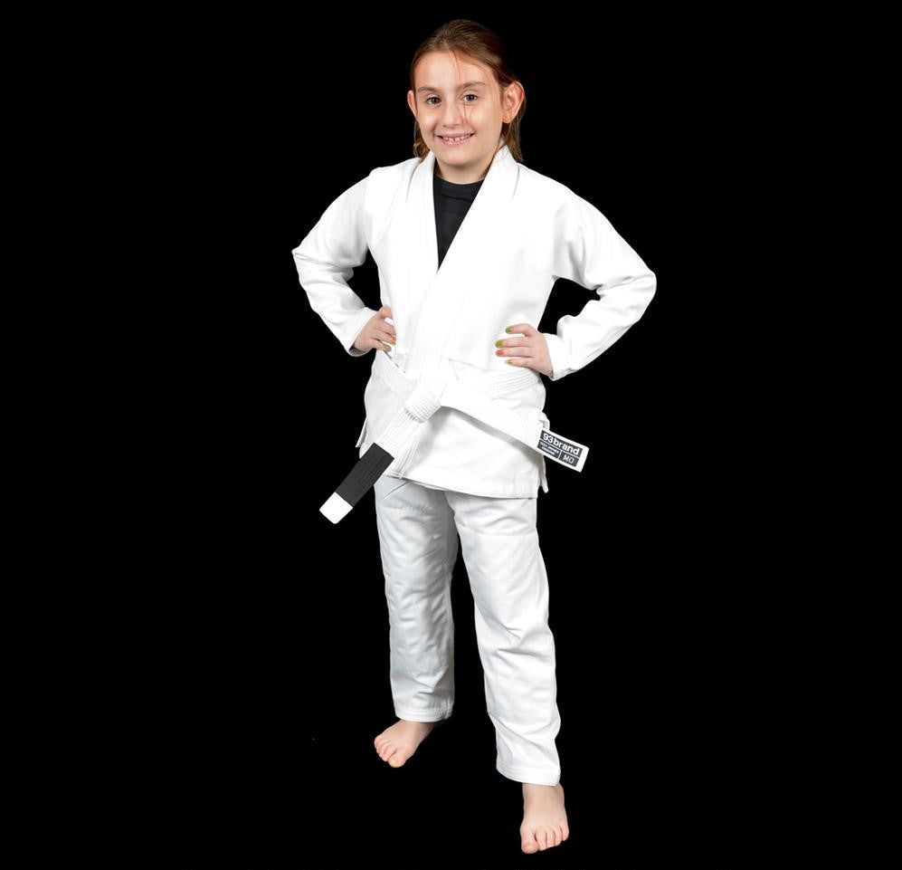 Standard Issue Kids Jiu Jitsu Gi - White – 93brand