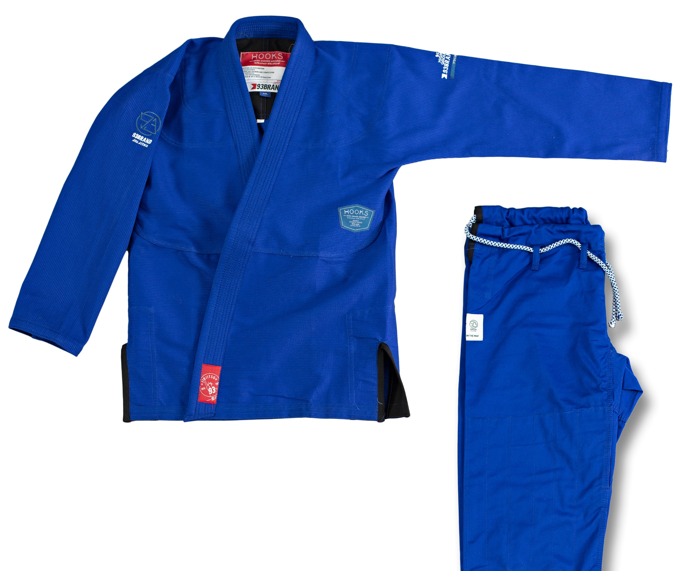 GOOSE FEATHER Lightweight Blue Jiu Jitsu Gi – 93brand