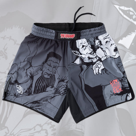 KOARENA Ready To Roll Fight Shorts Gris – KOARENA Fight Company