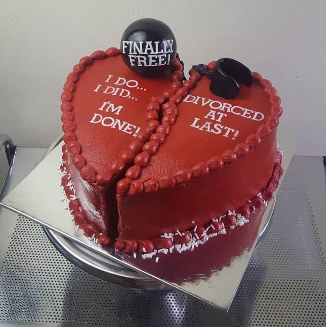 SUGAR Treats - Happy na Break up pa 😁 Minimalist Cake | Facebook