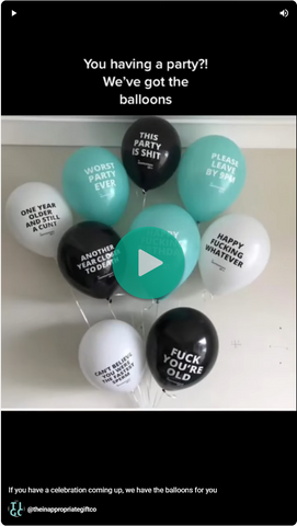 Inappropriate Ballons Video