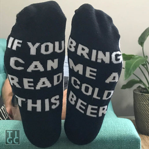inappropriate beer socks