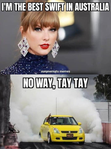 Aussie Taylor Swift memes