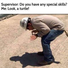 Any special Workplace Skills?