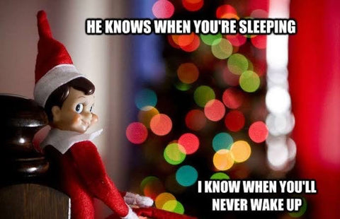 28 Inappropriate Elf on the Shelf Memes - The Inappropriate Gift Co