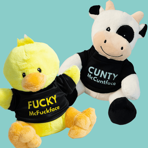 cunty mccuntface and fucky mcfuckface funny gifts for nurses