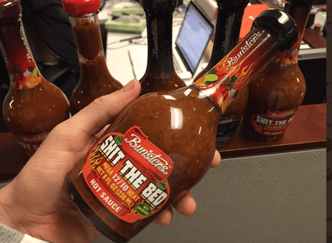 shit the bed hot sauce the inappropriate gift co fun gifts