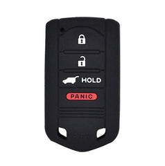 Silicone Rubber 4 Button Smart Key Keyless Entry Fob Remote Cover Case Jacket Skin for Acura  ILX RDX TL ZDX