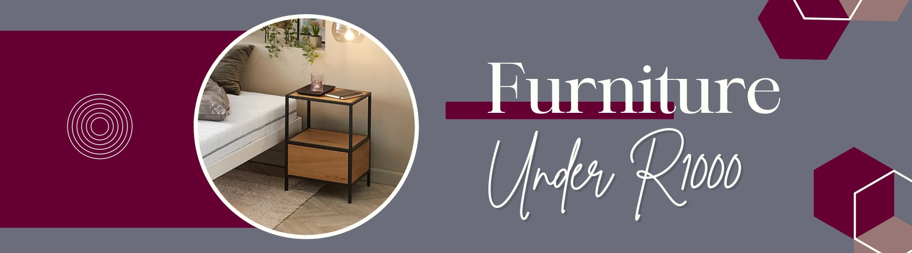 nuvo furniture under R1000 banner