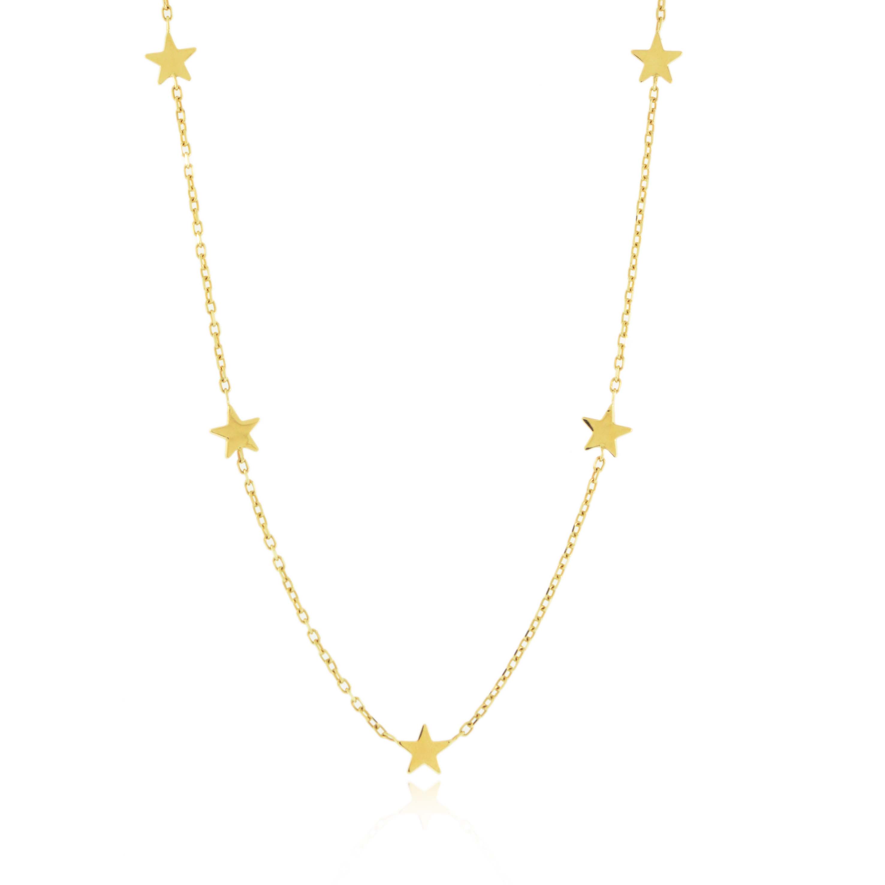 Multi Star Necklace