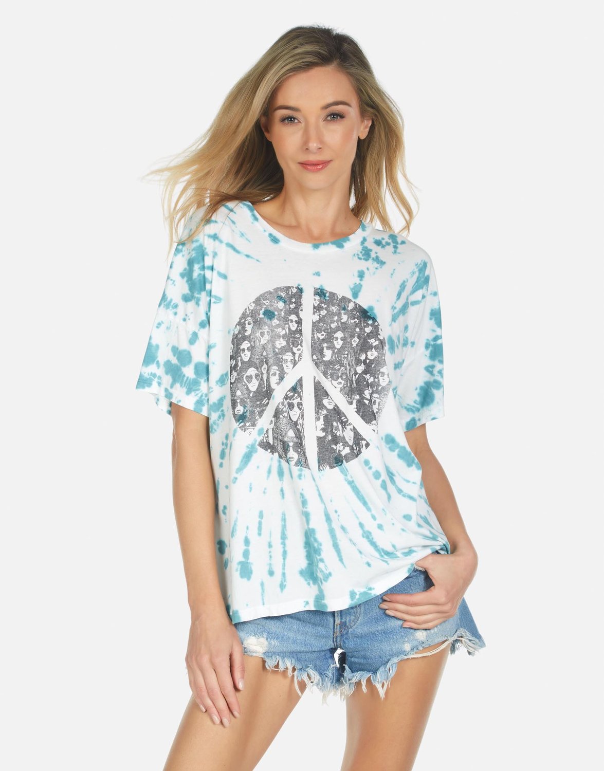 Liberty Peace Hippie Tee