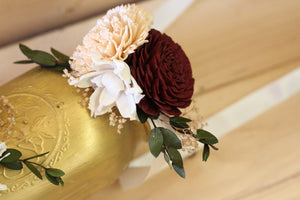 wrist wedding flowers