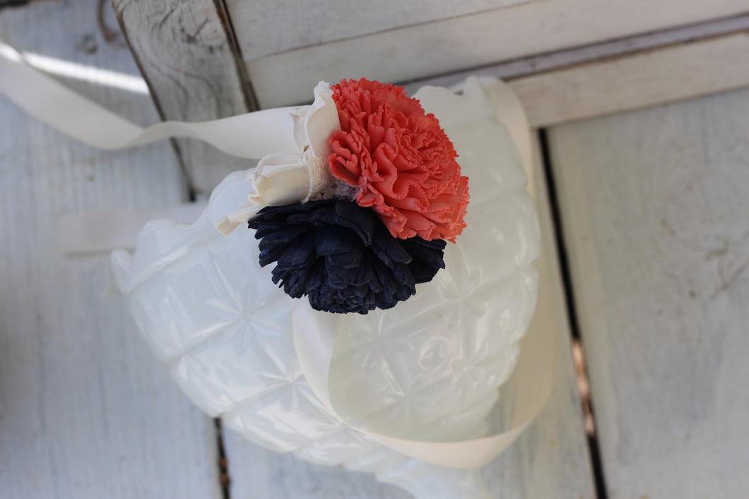 wrist wedding flowers