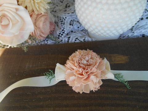 Blush Pink Dusty Rose Sola Flower Naturals Bouquet, Sola Flower