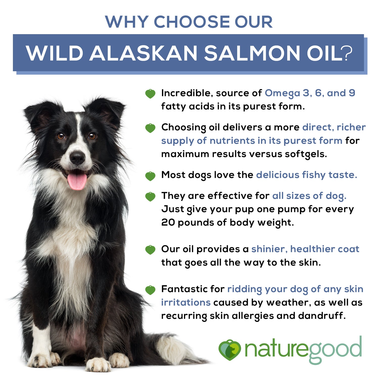 Wild Alaskan Salmon Oil for Dogs | 100% Pure Liquid Food ...