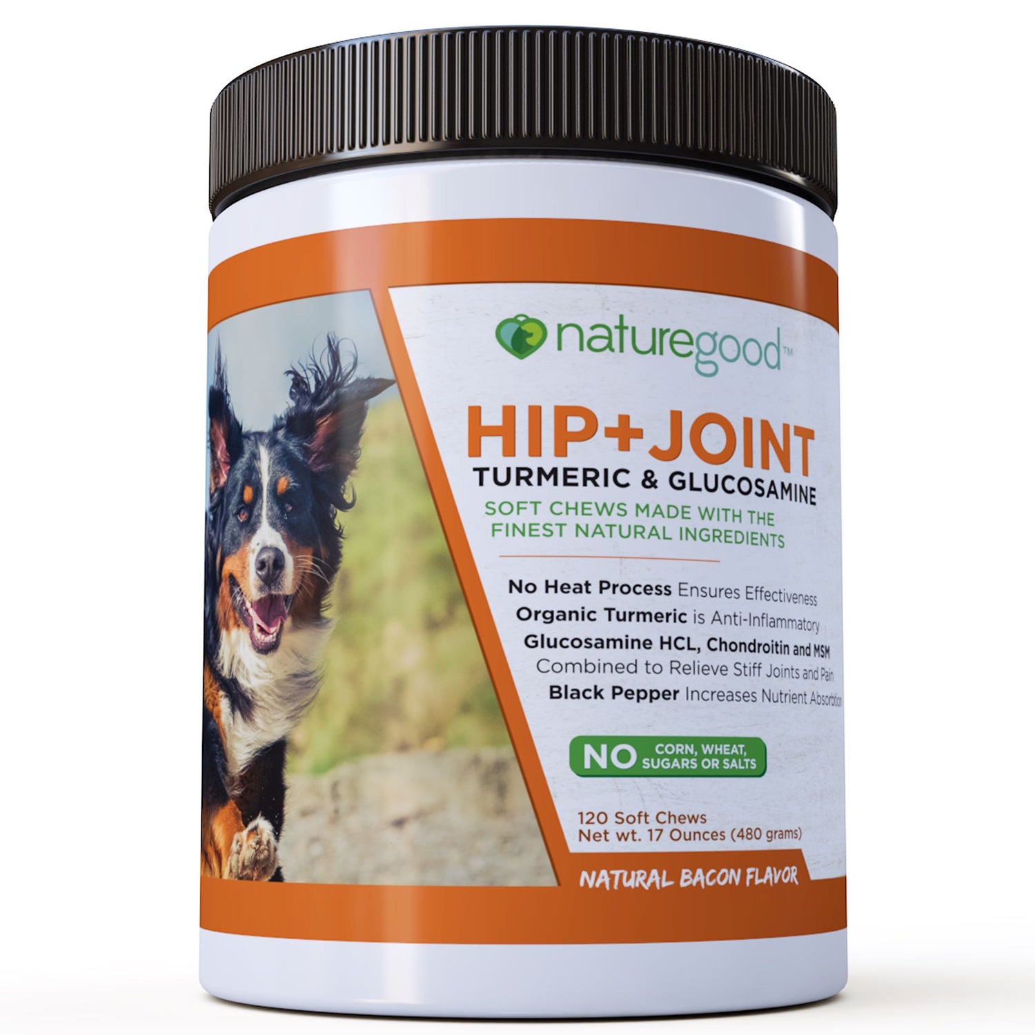 Advanced Glucosamine for Dogs | Hip + Joint | Organic Turmeric ...