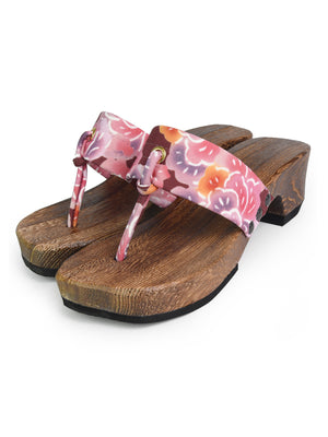 Mazefeng Unisex Wooden Geta Sandals Chinese Style Clogs With Printed  Design, Classial Wooden Slippers, Flip Flops, And Japanese Style Y200107  From Shanye06, $12.95 | DHgate.Com