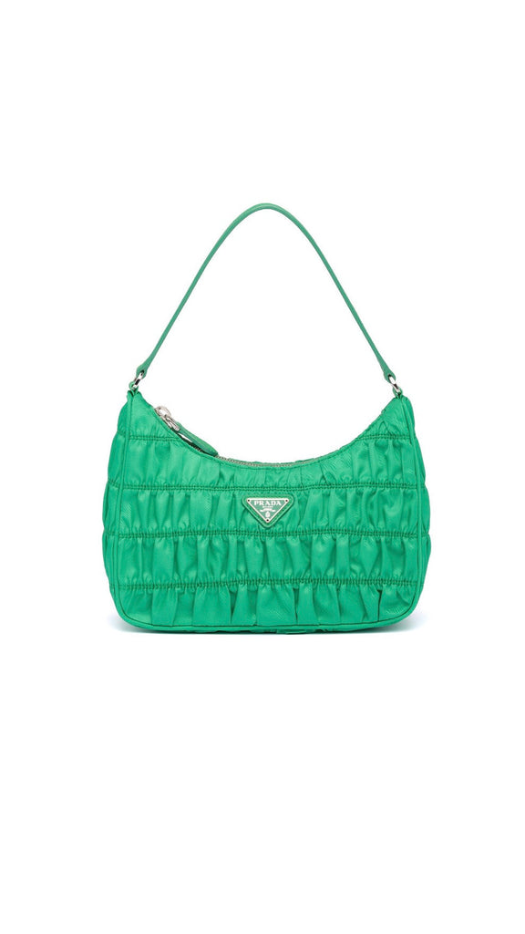 Prada Mint Green Nylon and Saffiano Leather Mini Bag – Moda Society