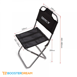 Chaise de camping pliable boosterdream