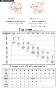 Plus Size Bra Chart