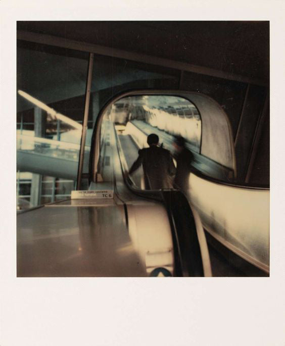 Wim Wenders airport polaroid - stan ray