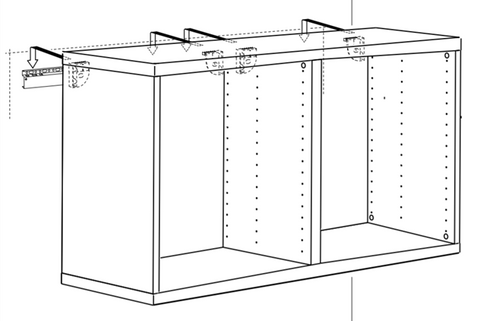 How To Connect Multiple Ikea Besta Units Norse Interiors