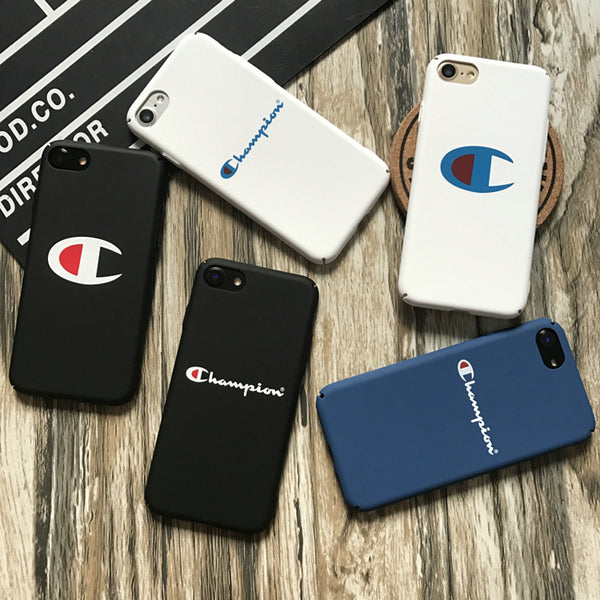 coque iphone xr champion logo