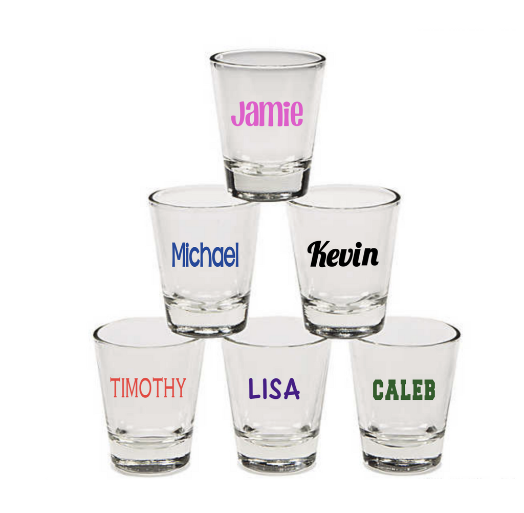 Download Personalized Shot Glasses (NAME ONLY) - Steph's Craft Room