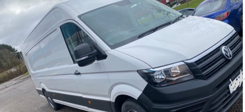 Delivered: new VW Crafter long wheelbase Maxi Trendline