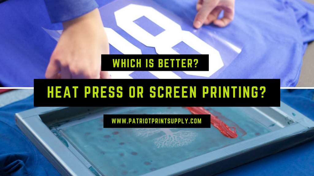 transmission Avl Folkeskole Which is better? Heat Press or Screen Printing? – Patriot Print Supply