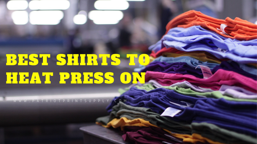 What are the best shirts for Heat Transfer Vinyl? 