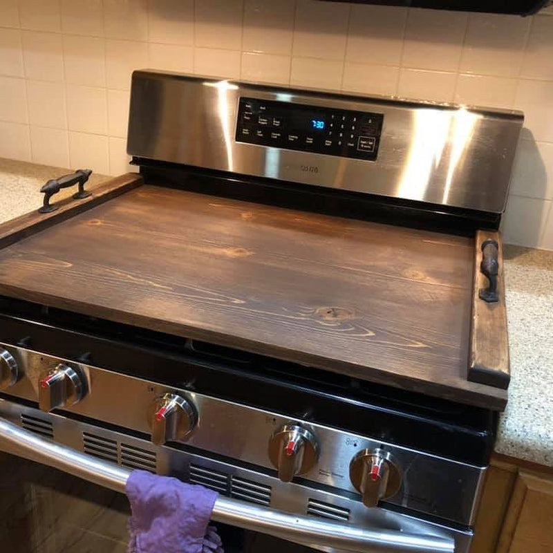 stove top covers wood diy