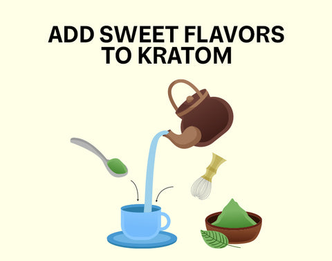 Add Sweet Flavors to Kratom