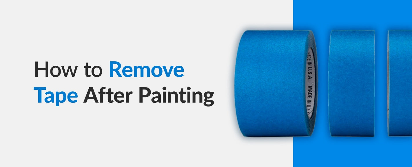 How to Remove Tape After Painting