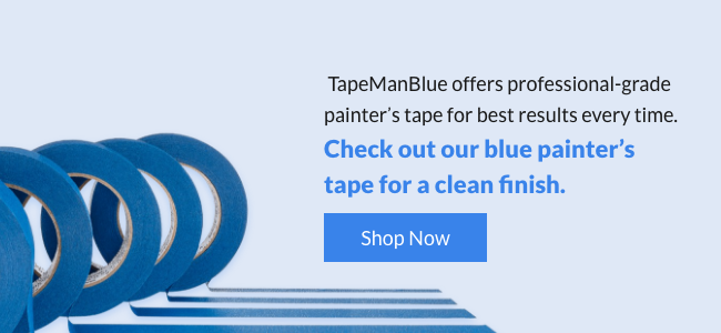 High-Quality Painter's Tape Compatible with Brushes, Rollers and Sprayers