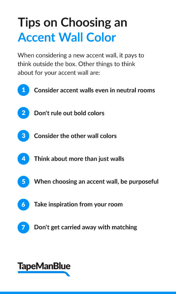 Tips on Choosing an Accent Wall Color