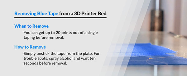 Blue Tape Painters Printing Masking Tool For Reprap 3D Printer