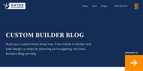Estes builders blog page