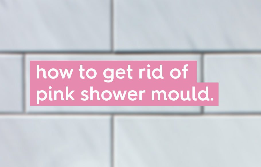 Help! What are these pink mould stains in my shower?