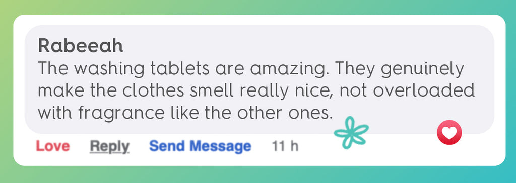 review about the smell of smol laundry capsules