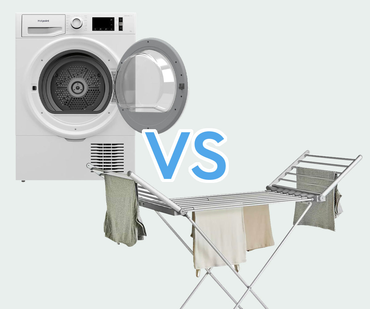 tumble dryer vs heated airer