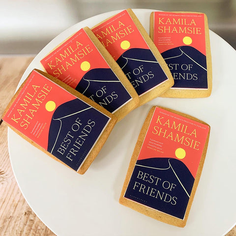 book launch promotional biscuits
