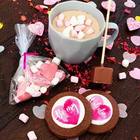 be my valentine hot chocolate box