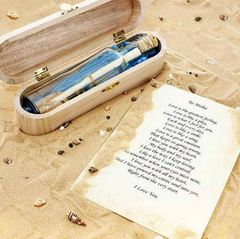 Message in a bottle gift