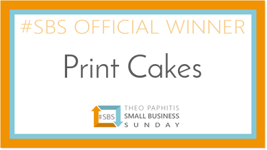 print cakes sbs winner badge
